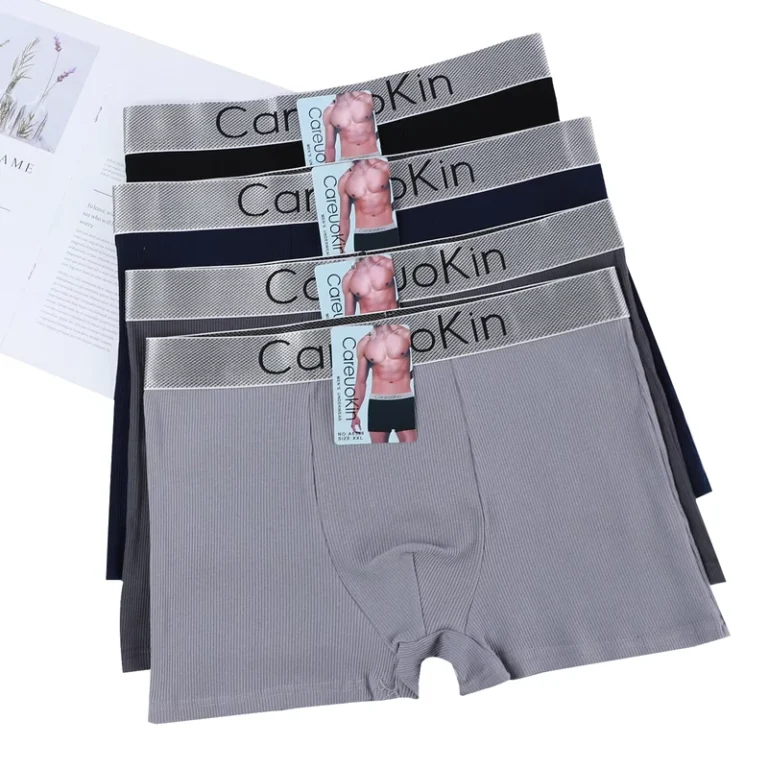 High-Quality-Boxer-Underwear-Male-Cotton-Solid-Plus-Size-Boxer-Briefs-Men-Boxers-Pure-Cotton-Soft-Cozy-Thread-Fabric