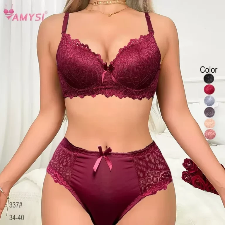 High-Quality-Bra-34-40B-Factory-Floral-Lace-Panties-Sexy-Charming-Women-Underwear-Lingerie-Bra-Brief-Sets