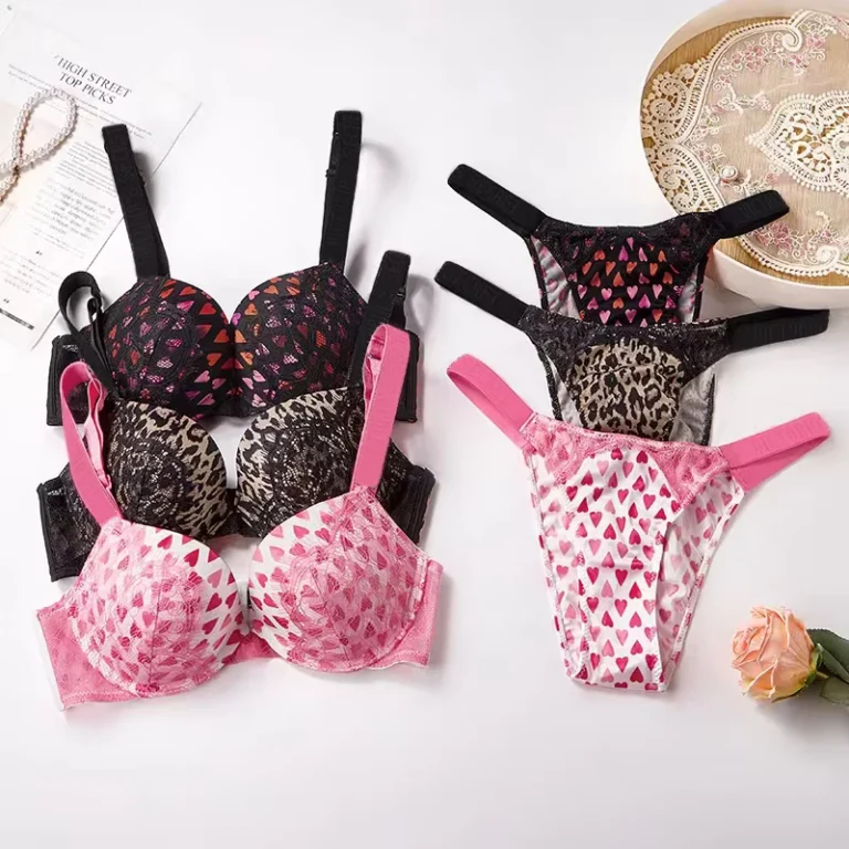 High-Quality-Bra-Brief-Sets-Women-Fashion-Diamond-Rhinestone-Shoulder-Strap-Thong-Underwear-Femme-Victoria-and-Secret