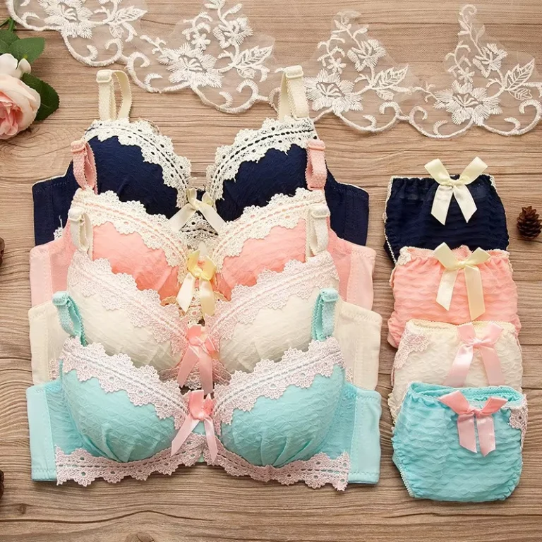 High-Quality-Breathable-Japanese-Girl-Teen-Panty-and-Bra-Set-Teenagers-Women-Cotton-Push-up-Lace-Bra-Cute-Bra-Brief-Sets-1