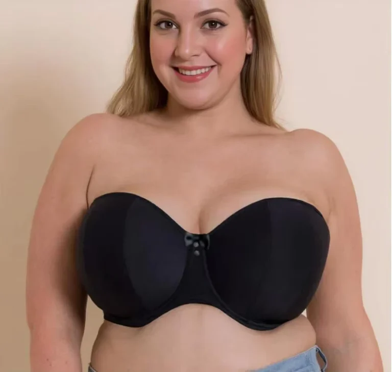 High-Quality-Comfort-Push-Up-Non-Slip-Beauty-Back-Smoothing-Womens-Plus-Size-Strapless-Bra