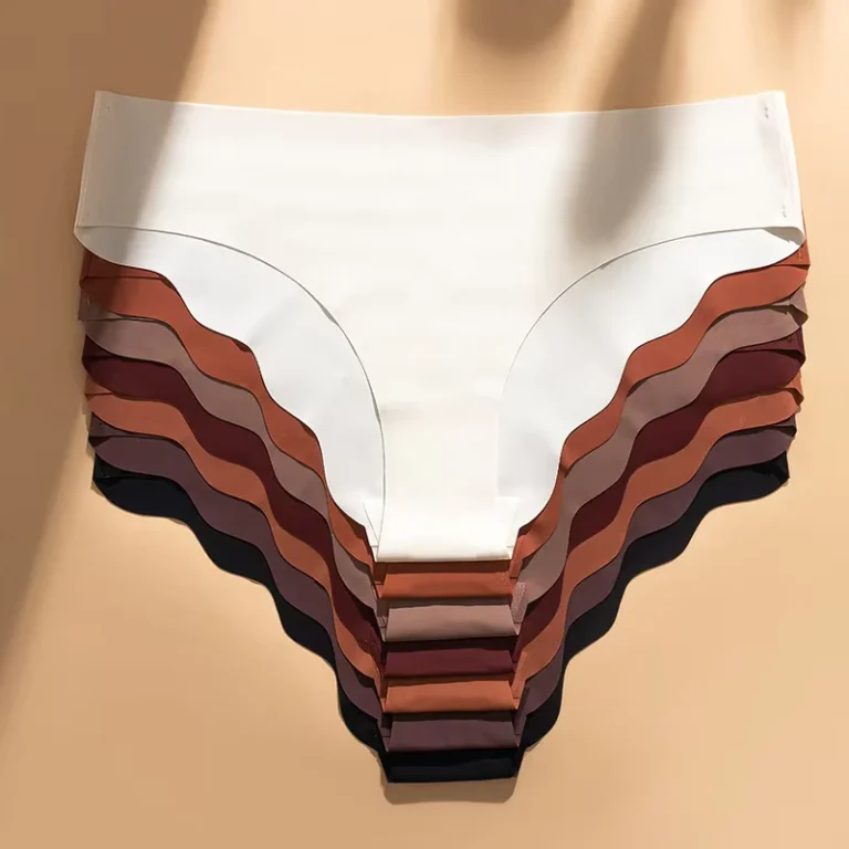 High-Quality-Custom-Design-Ice-Silk-High-Quality-Low-waist-Traceless-Seamless-Smooth-Solid-Color-Briefs-Underwear-for-Women