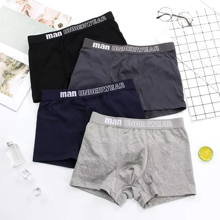 High-Quality-Custom-Mens-Boxer-Cotton-Shorts-Underwear-Young-Men-Comfortable-Boxer-Briefs