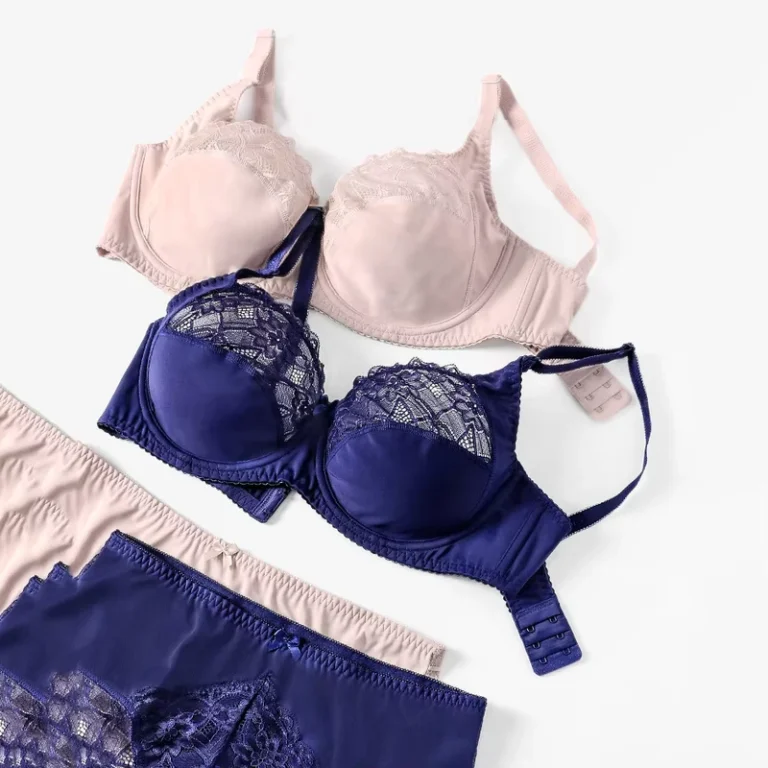 High-Quality-Lace-Big-Cups-C-D-E-Comfortable-Fat-Women-Bra-Brief-Sets-Plus-Size-Underwear-Set