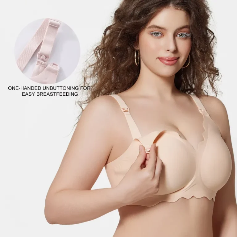 High-Quality-Maternity-Nursing-Bras-No-Underwire-Bralette-Seamless-Breastfeeding-Full-Cup-High-Support-Push-up-Bra