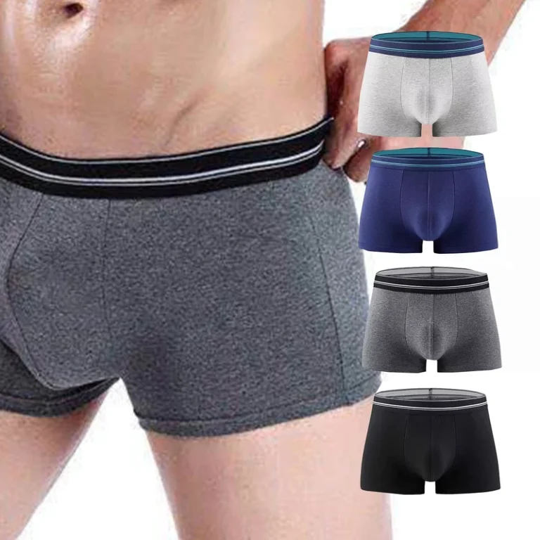 High-Quality-Mens-Solid-Cotton-Spandex-Boxer-Mens-Underwear-Mens-Briefs-Male-Boxers