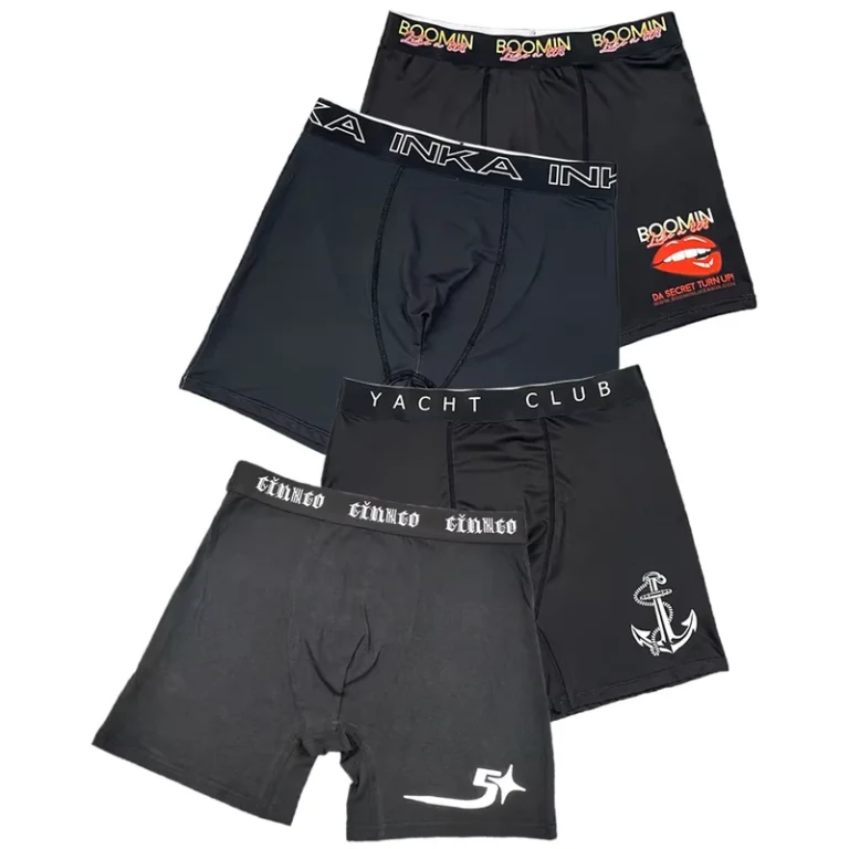 High-Quality-Spandex-Nylon-Black-Underwear-Men-Boxer-Shorts-Custom-Logo-Design-Classic-Boxer-Briefs-Men