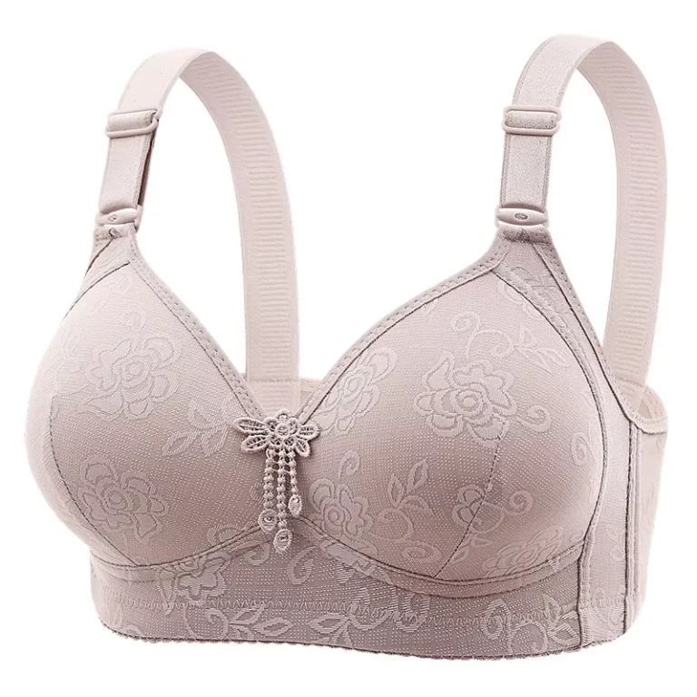 High-Quality-Summer-Breathable-Thin-Knitted-Cotton-Bra-3-4-Cup-Busty-Women-Big-Size-Wire-Free-Adjusted-Straps-Solid-Pattern-Sexy