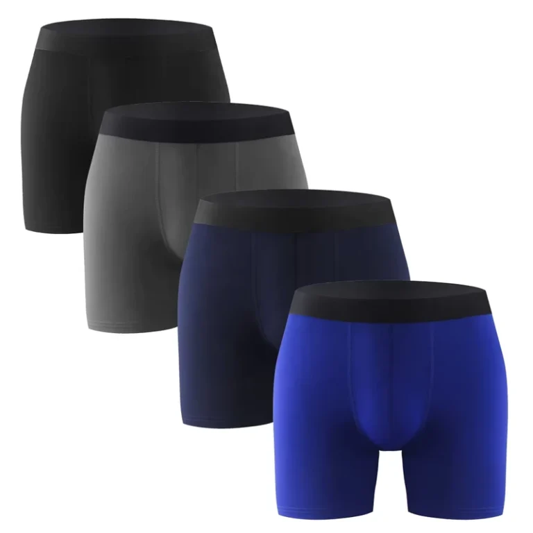 High-Waist-Mens-Underwear-Breathable-Comfortable-Long-Sports-Four-Corners-Plus-Size-Speed-Dry-Mens-Briefs