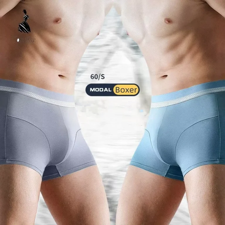 Hot-Sell-Customized-Underwear-Men-Plus-Size-Breathable-Modal-Traceless-Boxers-Briefs