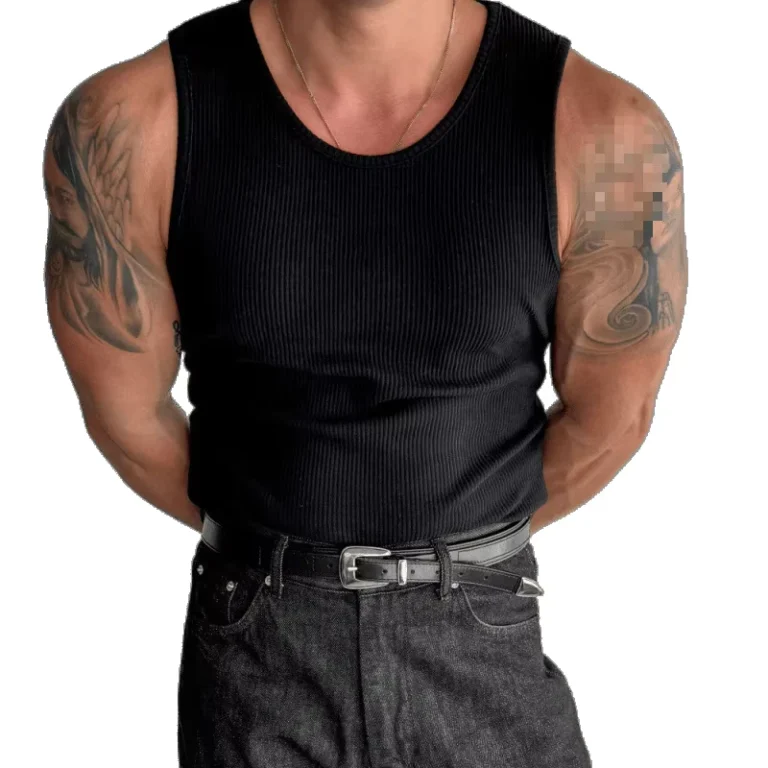 In-Stock-Pack-of-3-Fitness-Sexy-Mens-Gym-Clothes-Undershirt-Sleeveless-Fitted-High-Quality-tank-Top