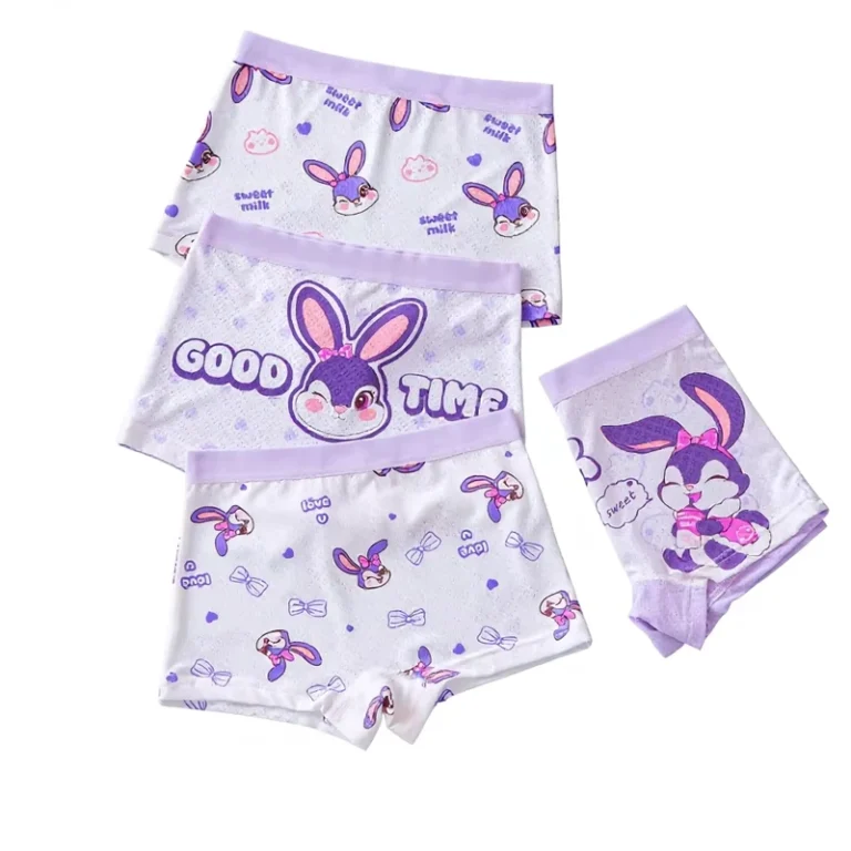 In-Stock-Sui-Nian-Girls-Underwear-Breathable-Nylon-Boxer-Briefs-Little-Girl-Babys-Cute-Cartoon-Bottoms-No-Pinching-Butt