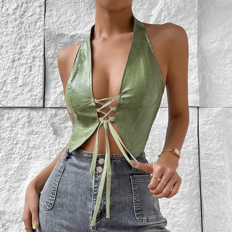 In-Stock-Womens-Short-Nightclub-Camisole-Halter-Vest-Tank-Top-New-Low-Cut-Knitted-Casual-for-Women