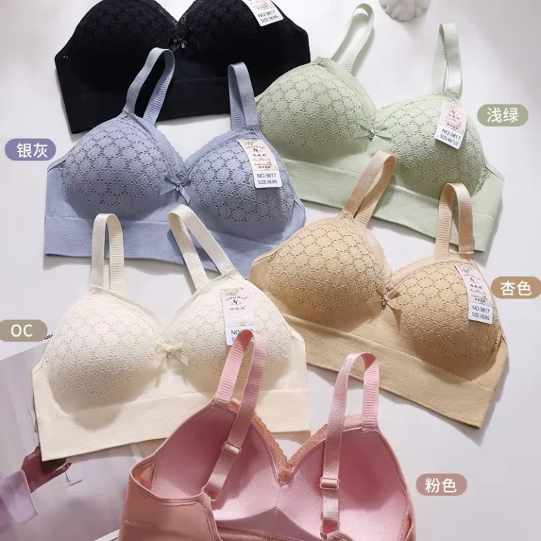 Intimates-Breathable-Women-Bras-Training-Bra-Women-Push-Up-Wire-Free-Solid-ODM-Seamless-Fixed-Pads-Everyday-Bras
