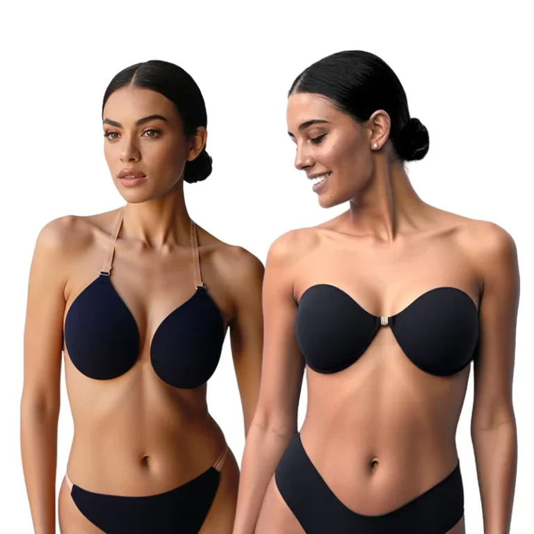 Invisible-Adhesive-Push-Up-Bra-Sticky-Strapless-Bra-or-with-Clear-Halter-Neck-Strap-for-Backless-Dresses-Tops