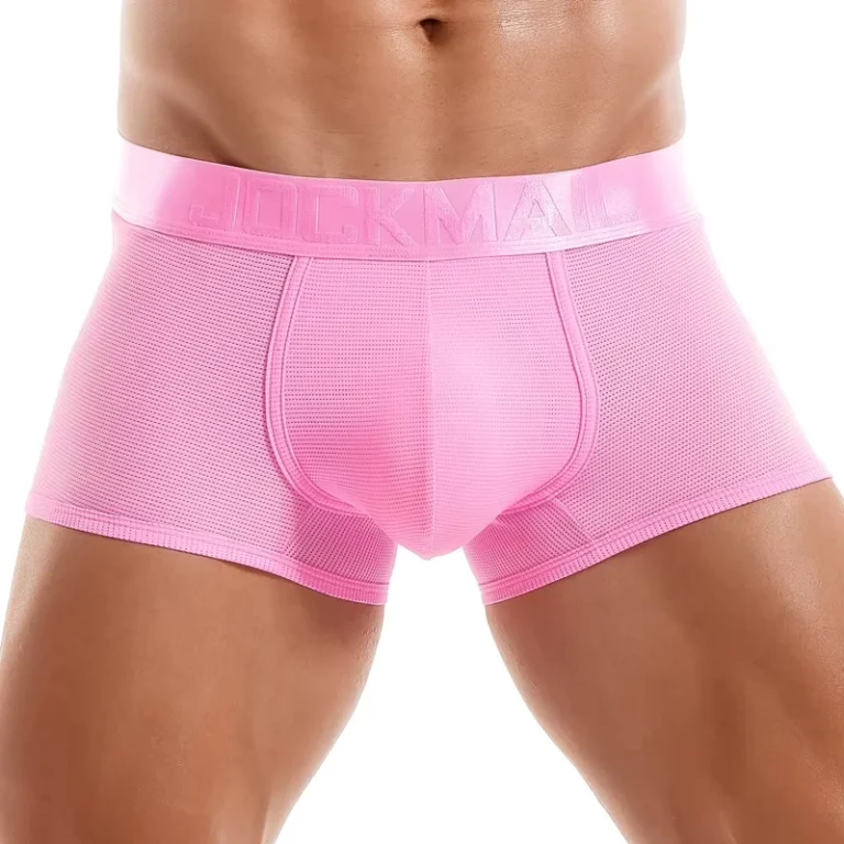 JOCKMAIL-9-Colors-Male-Underpants-Sexy-Mens-Underwear-Ice-Silk-Mesh-Material-Boxer-Briefs-Sports-Shorts-Man-Swimming-Shorts
