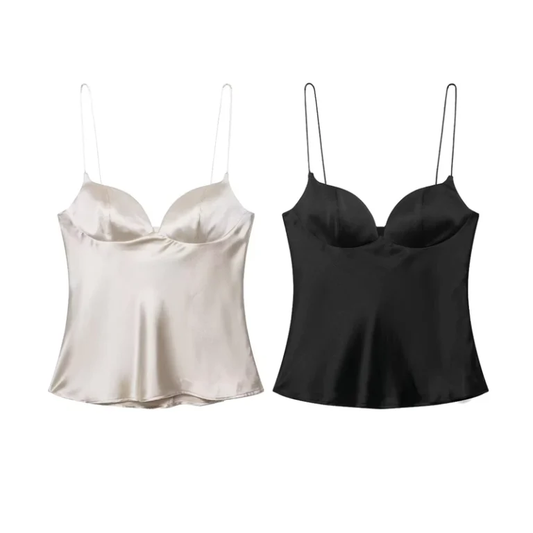 KAROT-ZA-Autumn-New-Arrivals-Side-Seams-with-Hidden-Zipper-Closure-Spaghetti-StrapsSatin-Textured-Camisole-Top-4772100