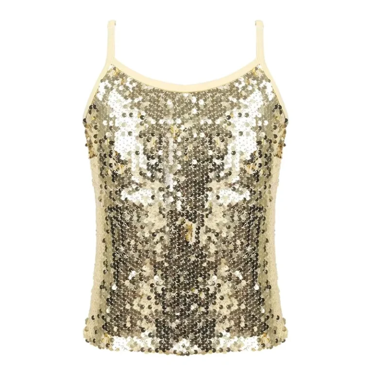 Kids-Sling-Shirt-Tank-Top-Baby-Girl-Vest-Sparkly-Camisole-Tank-Top-for-Dancing-Performance