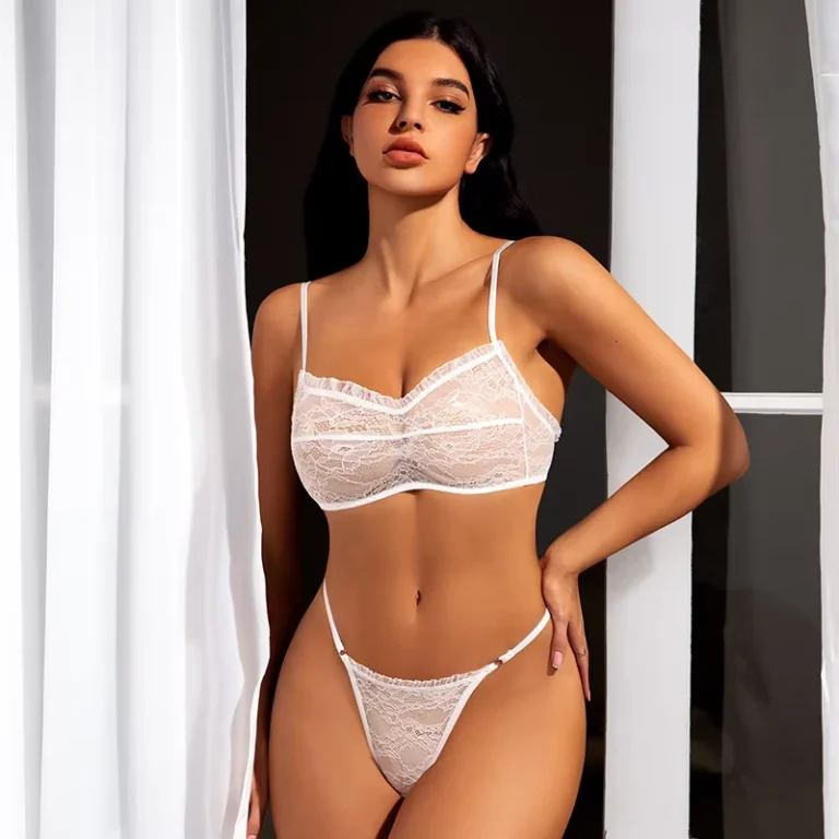 LJS057-New-Style-High-Quality-Adjustable-Strap-Lace-Sexy-Transparent-Thong-Ladies-Women-Sexy-Underwear-Sets