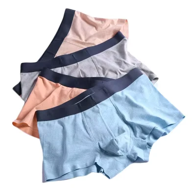 LSY139-3D-Crop-Mens-Boxer-Underwear-Seamless-Briefs-Cotton-Breathable