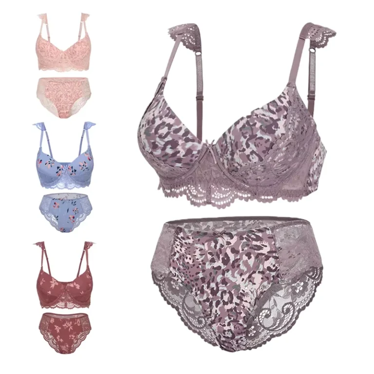 Lace-Bra-Panties-Sets-Lovely-Girls-Cute-Printed-Underwire-Push-up-Lace-Embroidered-Bra-and-Brief-Sets-for-Women