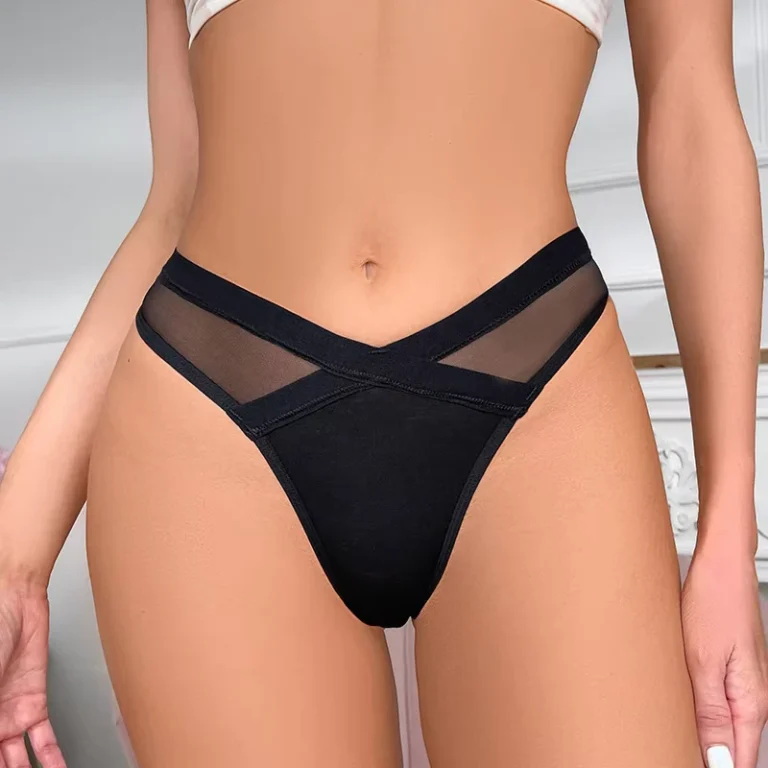 Ladies-Briefs-Underwear-Womens-Panties-Feminine-Mid-waist-Adults-Elastic-Tummy-Control-Seamless-Panty-Soft-Thongs