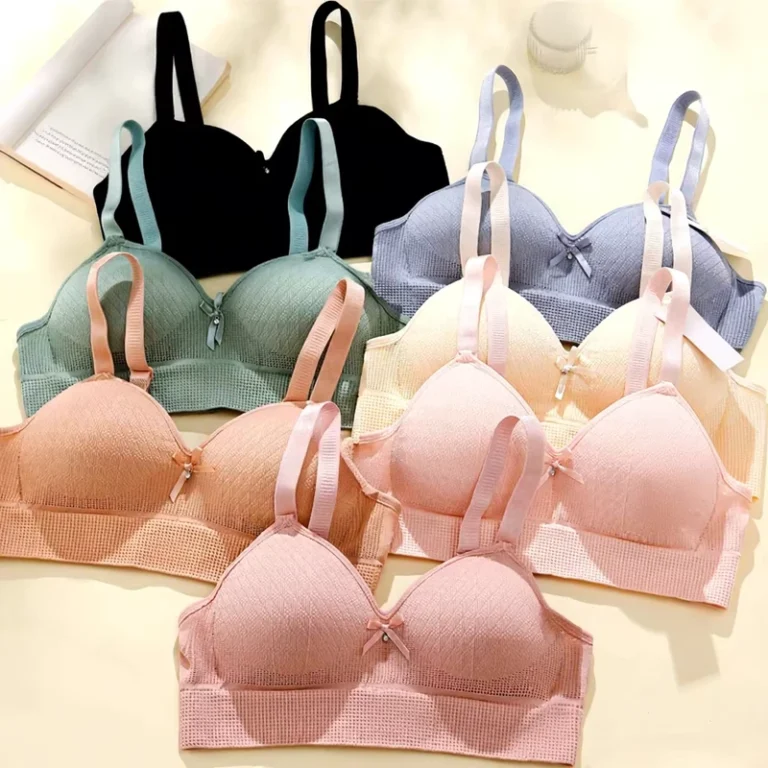 Ladies-Lingerie-Breathable-Women-Bras-Wireless-Soft-Brassiere-Solid-Color-Underwear-Straps-Seamless-Bra-Push-up