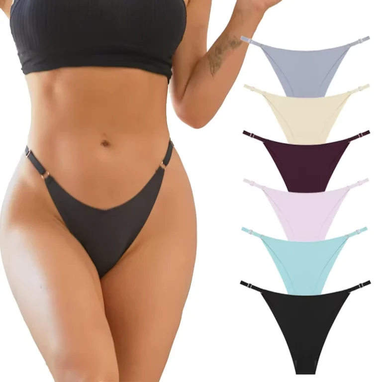 Large-size-Womens-Underwear-Mid-rise-Sexy-Nylon-Plain-Weave-Ring-Buckles-Breathable-Quick-drying-Four-Seasons-Suitable-Sports
