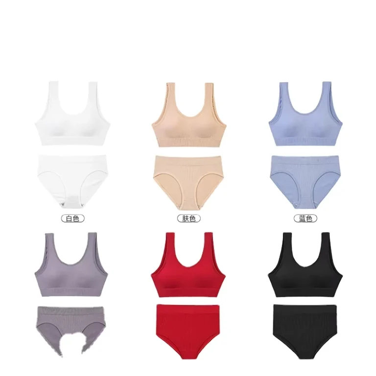 Lingerie-Womens-French-No-Underwire-Tank-Top-Triangle-Panties-and-Bras-Womens-Bra-Seamless-Womens-Underwear-Sets-Bra-Brief-Set