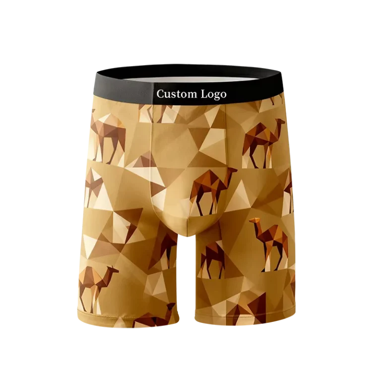 Luxury-Fashion-Mens-Plus-Size-Mid-Rise-Breathable-Boxer-Shorts-High-Quality-Bamboo-Knitted-Fabric-Printed-Pattern-Sports