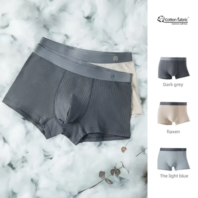 Maden-Mens-Underwear-Seamless-Antibacterial-Cotton-Underpants-Breathable-Boxer-Shorts-Male-Elastic-Panties-Year-Round