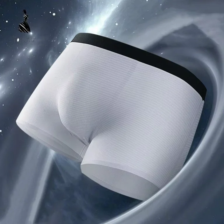 Manufacturer-OEM-Mens-Boxer-Briefs-Custom-Printing-Logo-Mens-Underwear-Thin-Briefs-Ice-Silk-Boxers