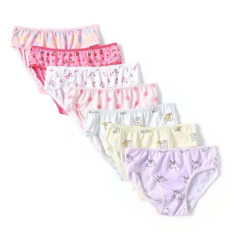 Manufacturers-Selling-Flower-Triangle-Cotton-Briefs-Childrens-Briefs-Cotton-Floral-Girl-Briefschildren-Underwear-Girls