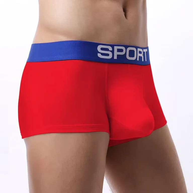 Men-Boxer-Color-Matching-Breathable-Boxers-Comfortable-Pouch-Cotton-Underwear-for-Gym-Sports-Activities