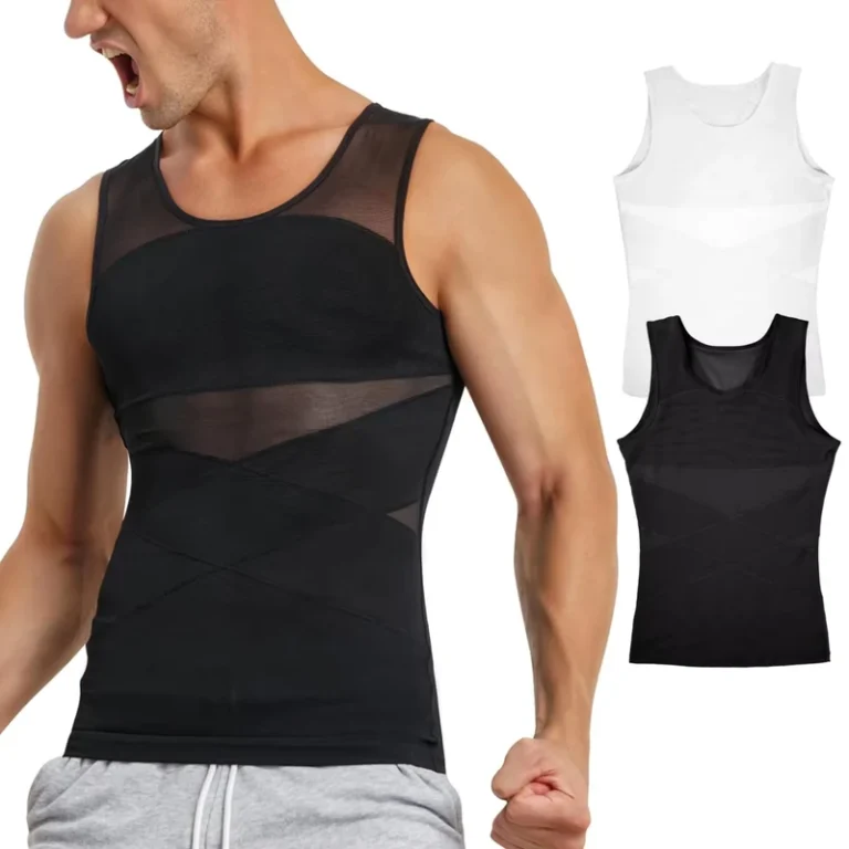 Men-Compression-Sleeveless-Tank-Top-Slimming-Tummy-Control-Body-Shaper-Breathable-Summer-Sports-Undershirt