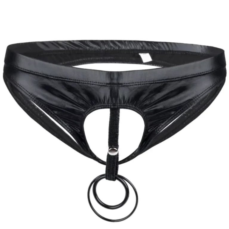 Men-Lingerie-Briefs-Bikini-Underwear-Underpants-With-Penis-Hole-O-Rings-Briefs-Boxer-for-Lingerie-Night-Self-Pleasure