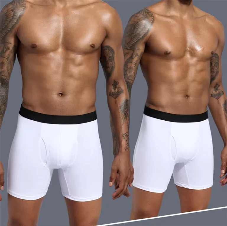 Men-Panties-Mens-Long-Leg-Boxer-Cotton-Man-Underwear-Underpants-Boxer-Breathable-Shorts-European-Size