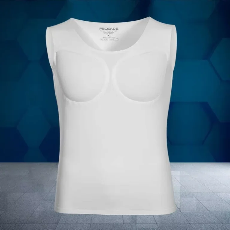 Men-Seamless-Muscle-Shirt-Invisible-3d-Abs-Chest-Pads-Compression-Undershirt-Sleeve-Base-Layer-Vest-Tank-Top