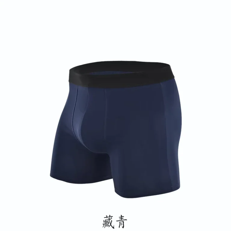 Mens-100-Cotton-Boxer-Briefs-All-Season-Warm-Trendy-Short-Length-Underwear