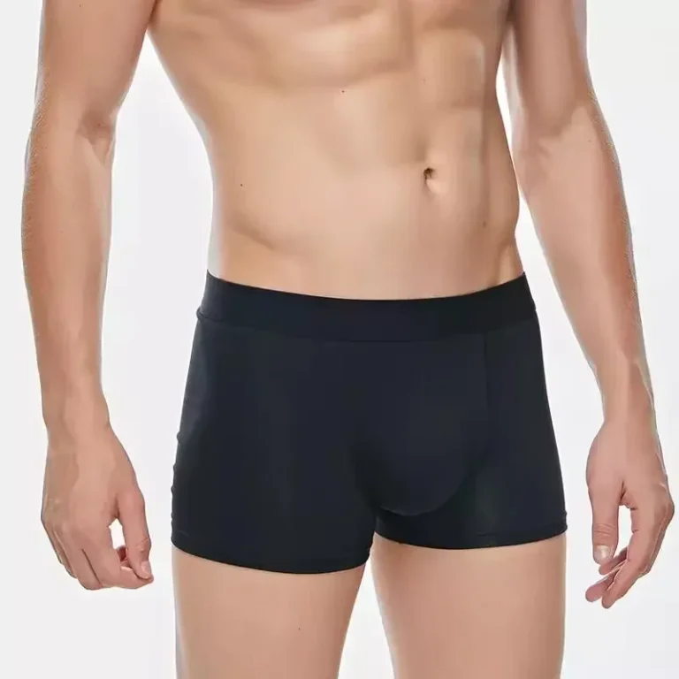 Mens-Boxers-Briefs-Underwear-Breathable-Comfortable-Plus-Size-Cotton-Waist-Logo-Mid-Rise