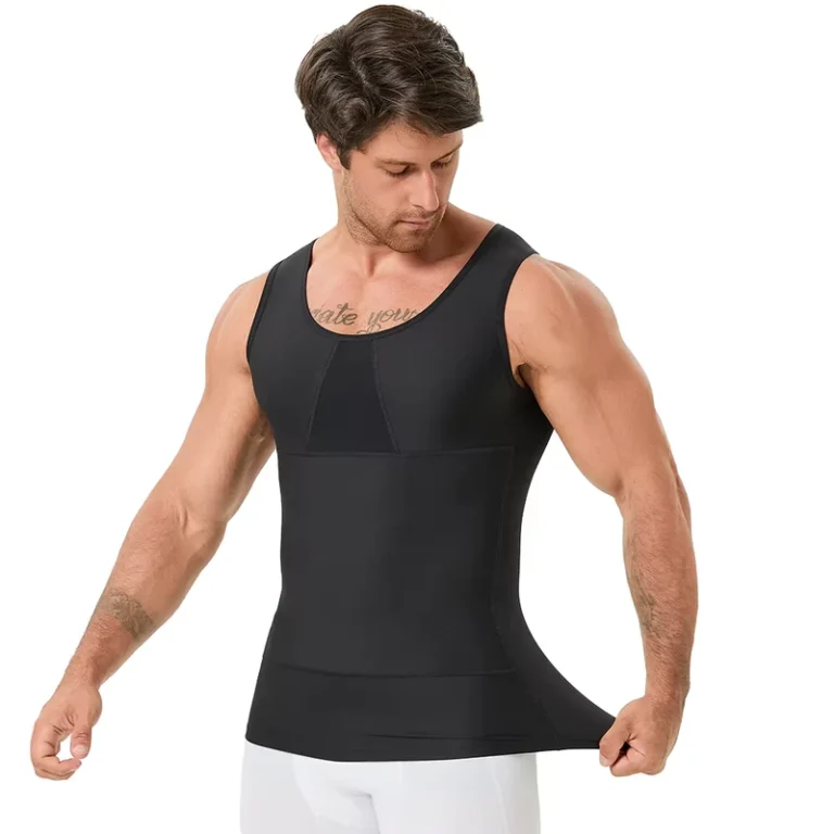Mens-Breathable-Knitted-Compression-Shirt-Slimming-Body-Shaper-Vest-Gym-Workout-Tank-Top-Sleeveless-Abdomen-Shapewear