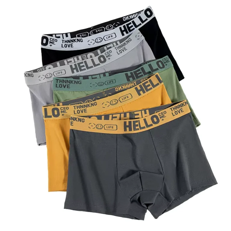Mens-Comfortable-Boxer-Briefs-Seamless-Underwear-Soft-Breathable-Boxer-Shorts