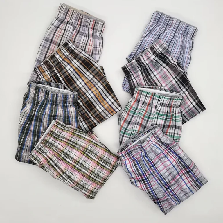Mens-Comfortable-Mid-Rise-Boxer-Shorts-Breathable-and-Printed-Strip-Underwear-Briefs-Boxers