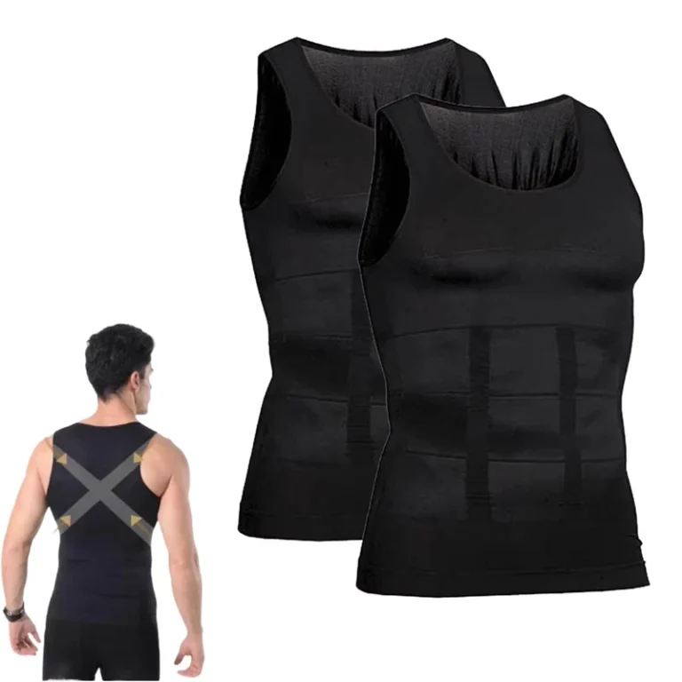 Mens-Compression-Shirt-Slimming-Body-Shaper-Vest-Workout-Tank-Tops-Abs-Abdomen-Undershirts