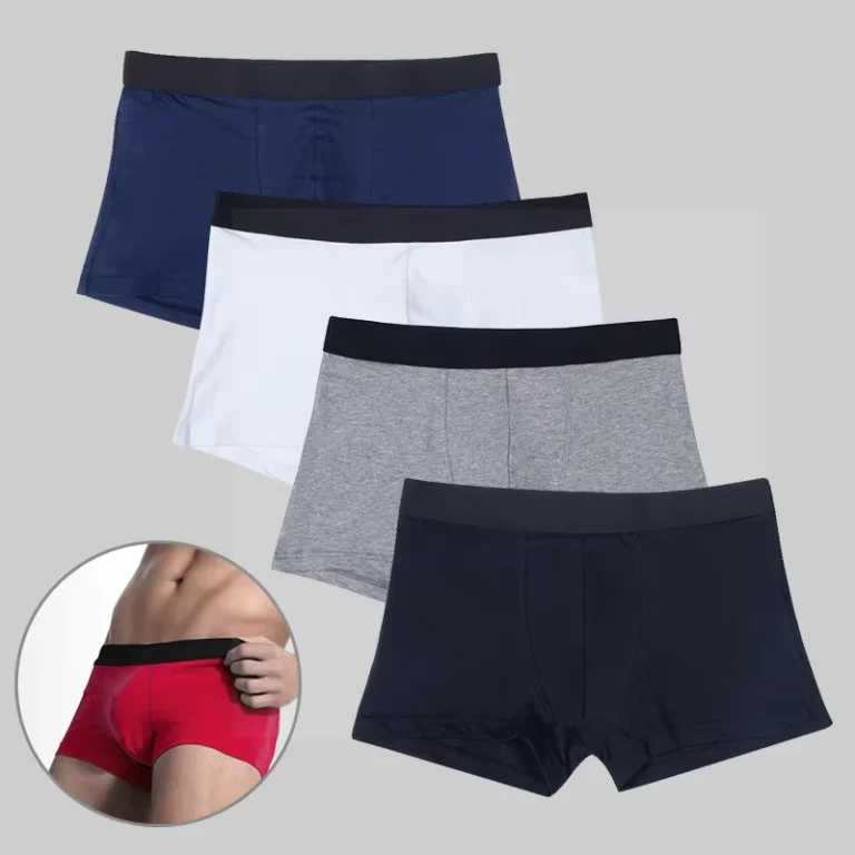 Mens-Cotton-Boxers-Breathable-and-Comfortable-Boxers-Mens-Underwear-Briefs-Boxers