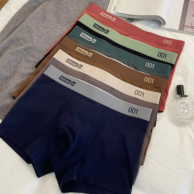Mens-Cotton-Mid-rise-Adult-Boxer-Briefs-Breathable-Comfortable-Plus-Size-Underwear-Durable-Daily-Wear-Mens-Underwear