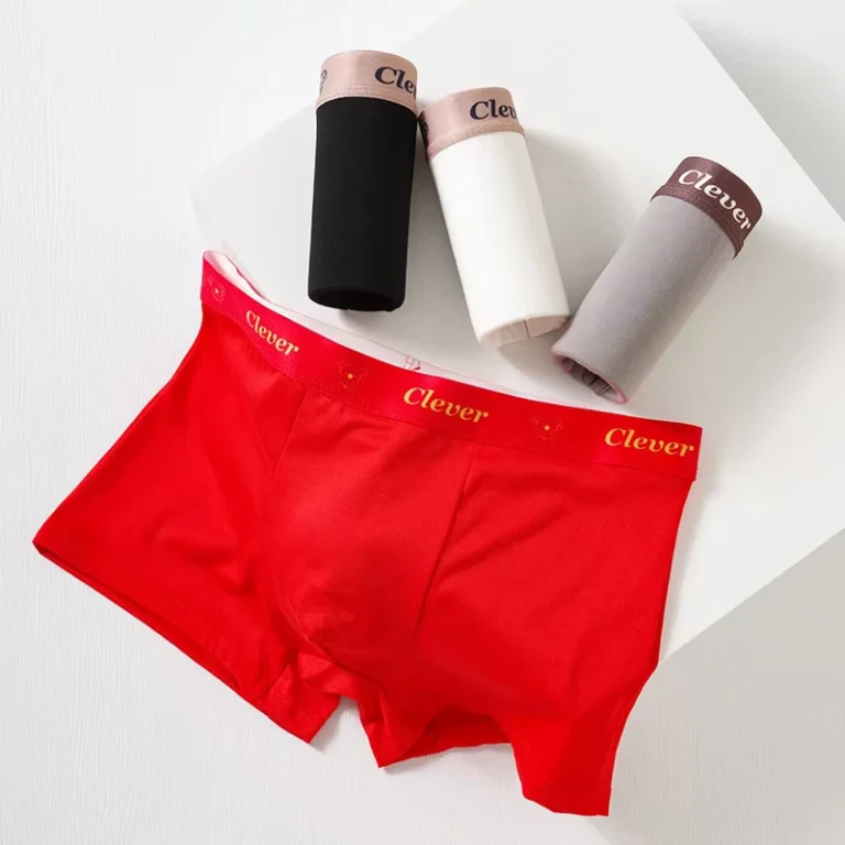 Mens-Cotton-Panties-Boxer-Pants-Breathable-High-Quality-Mid-waist-Youth-Underwear-Boxers