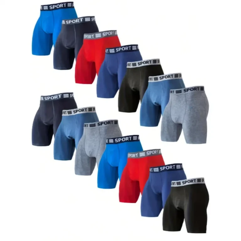 Mens-Cotton-Spandex-Breathable-Seamless-Plus-Size-Loose-Trendy-Solid-Boxer-Briefs-Underwear-with-Custom-Logo-OEM-Service