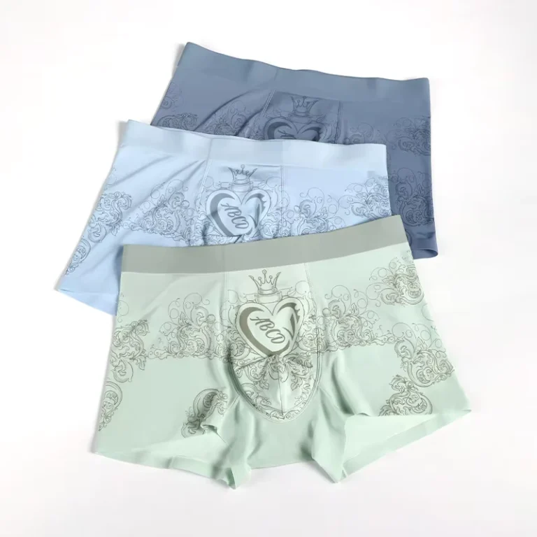 Mens-Mid-Rise-Briefs-Thin-and-Breathable-Solid-Boxer-Underwear-with-Medium-Waist-Mens-Comfortable-Briefs