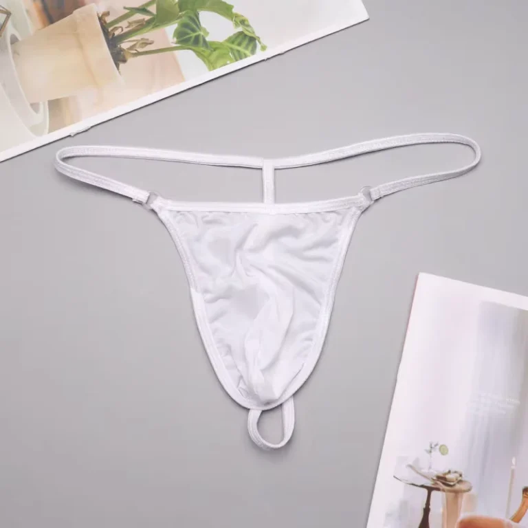 Mens-Mini-Bikini-Sexy-Low-rise-Transparency-Underwear-Bulge-Pouch-G-string-Thong-Briefs-Panties